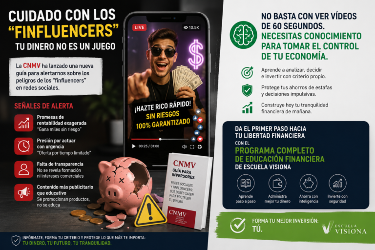 ¿Tu «influencer» favorito te está haciendo perder dinero? Lo que la CNMV quiere que sepas